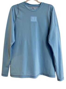 Puma Blue Long Sleeve Athletic Top Men’s Size XL (Fits S/M)